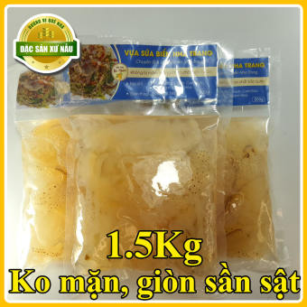 1.5Kg Sứa biển Nha Trang chế biến sẵn, trộn gỏi,  bún sứa - Xứ Nẫu Quê Mình