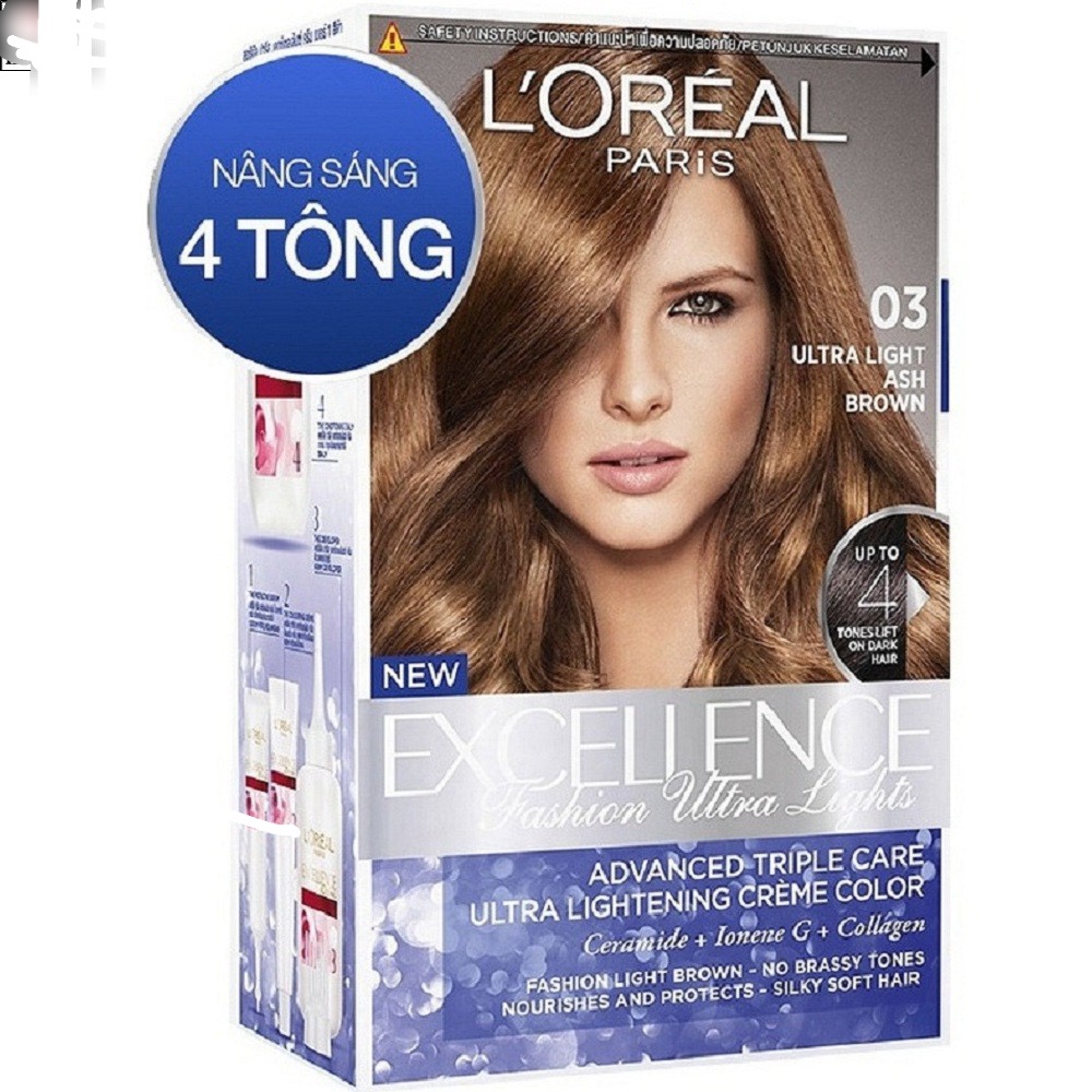 Kem Nhuộm Màu Thời Trang Dưỡng Tóc Màu Thời Trang Loreal Excellence Fashion 172ml