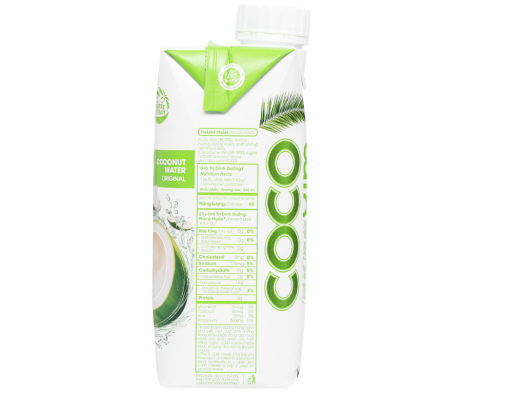Nước dừa đóng hộp Cocoxim vị dừa xiêm Xanh 330ml