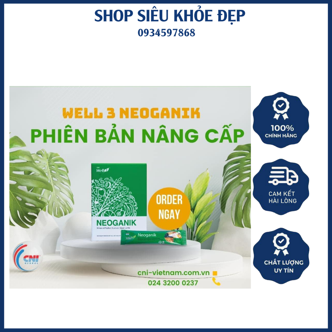 Neoganik Bột Uống Dinh Dưỡng Từ Rau Củ Quả Giúp Tăng Cường Sức Khỏe