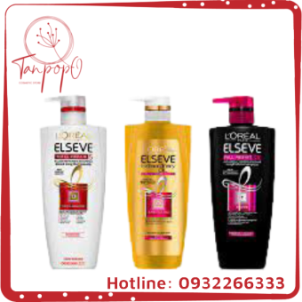 Dầu gội dưỡng tóc L'Oréal 650ml