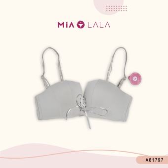 Áo Lót Cúp Ngực Mialala Chống Tụt, Đệm Vừa Thoải Mái Có Dây Kéo Tạo Khe Quyến Rũ 1299 NA6170097