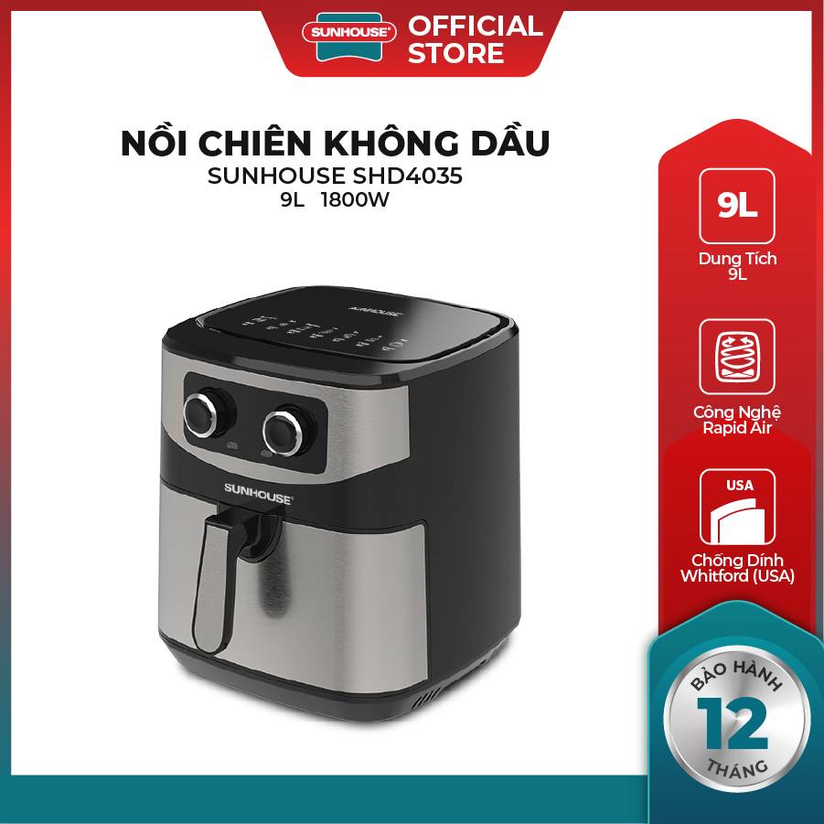 Khám Phá Nồi Chiên Không Dầu Elmich AFE-3951OL - Giải Pháp Nấu Ăn Lành Mạnh