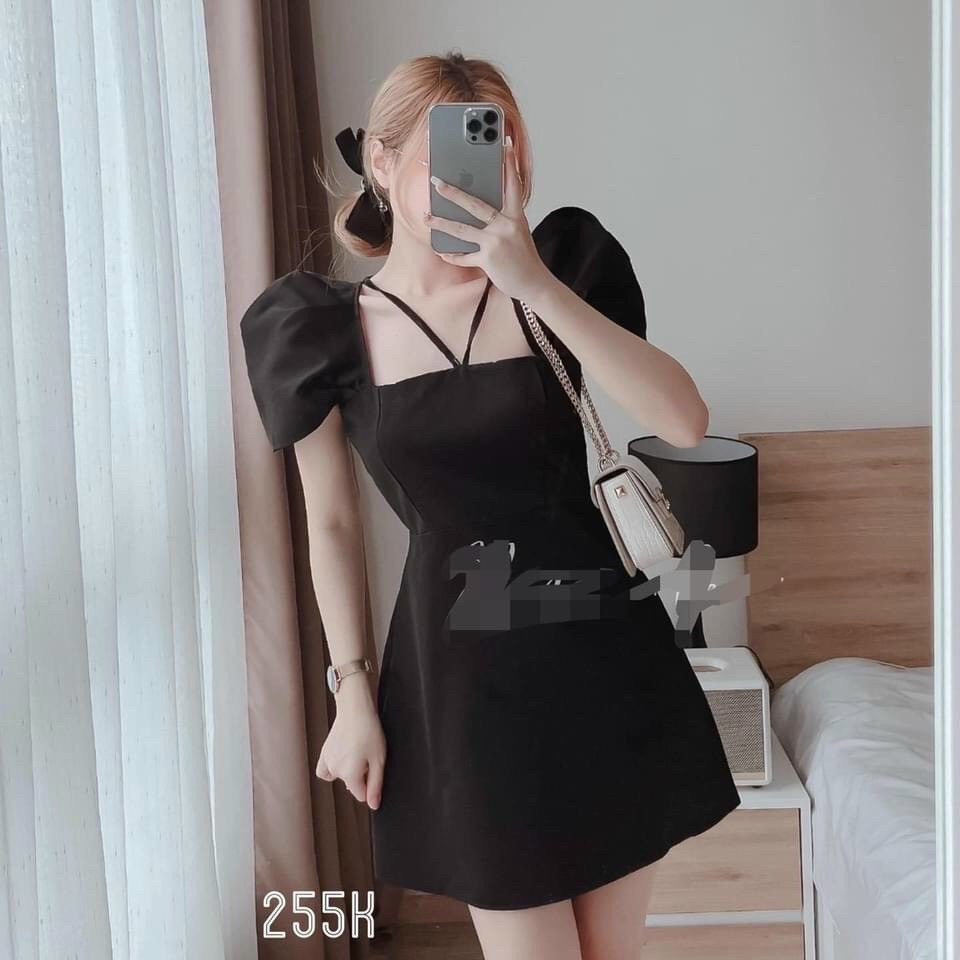 Váy đen Cổ Trắng Bèo giá rẻ Tháng 72023BigGo Việt Nam