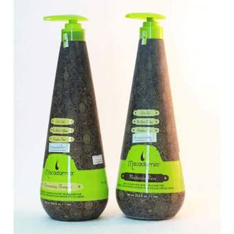 Cặp dầu gội/xả Macadamia siêu dưỡng ẩm trẻ hóa tóc 1000ml (1 gội + 1 xả)