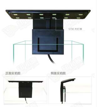 Đèn led kẹp X3 thủy sinh cho bể cá mini