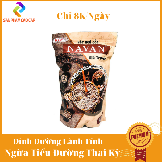 (TẶNG MẶT NẠ) Bột Ngũ Cốc Dinh Dưỡng Navan Cho Bà Bầu, Ngũ Cốc Lợi Sữa Cho Phụ Nữ Sau Sinh 800gr
