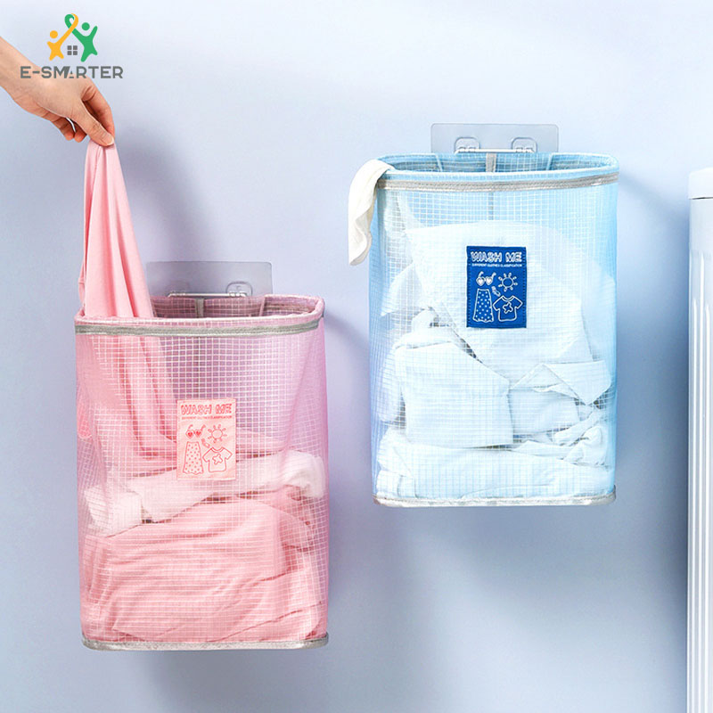, giỏ đựng quần áo bẩn có thể gập lại thoáng khí dung tích lớn giỏ đựng đồ chơi đựng quần áo