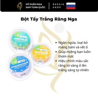 Bột tẩy trắng răng Nga