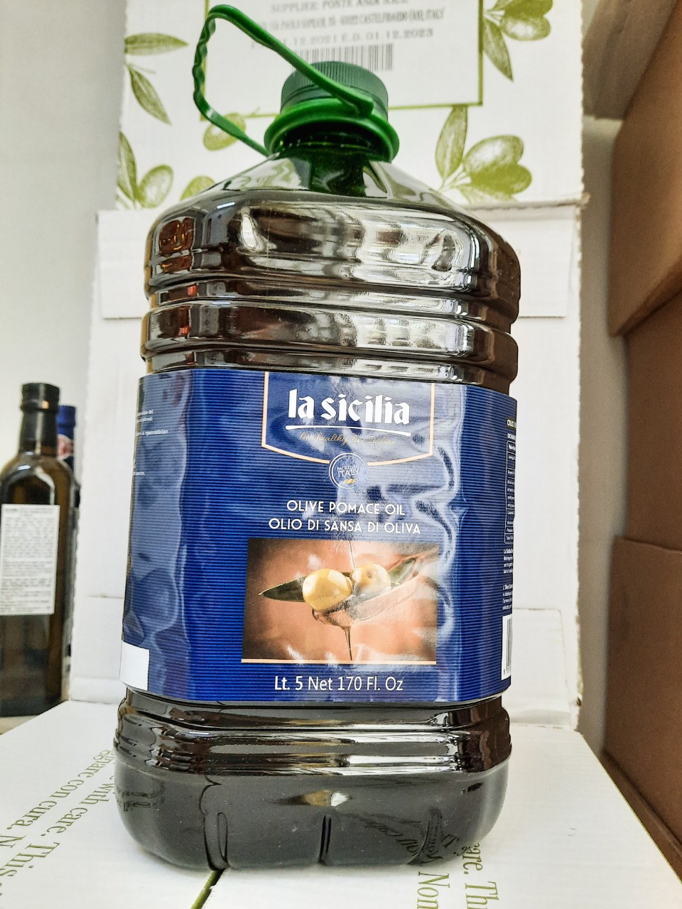Dầu ô liu pomace la sicilia - 5 lít