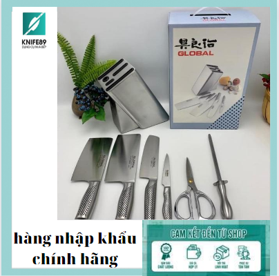 Bộ dao 7 món GLOBAL Nhật Bản đẳng cấp cho căn nhà sang trọng