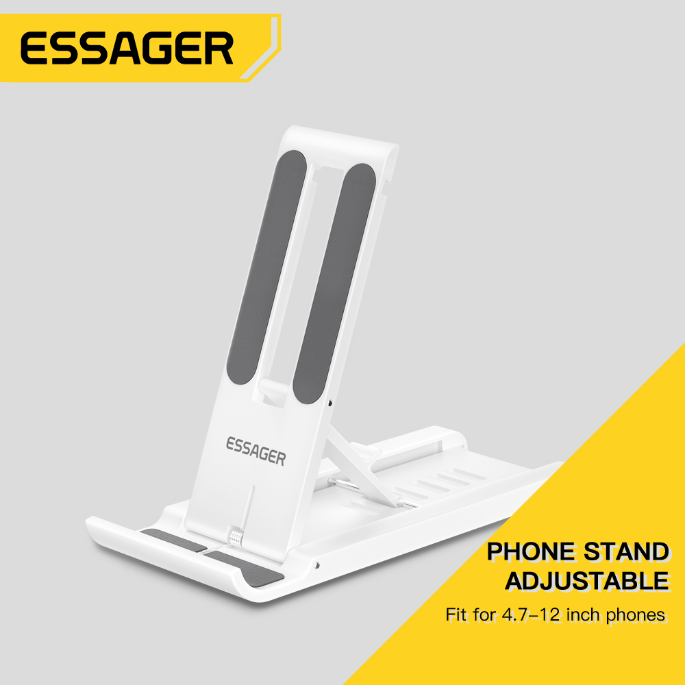 Essager Giá Đỡ Để Bàn Có Thể Gập Lại Giá Đỡ Điện Thoại Di Động Mini Di Động Cho Iphone iPad Xiaomi H