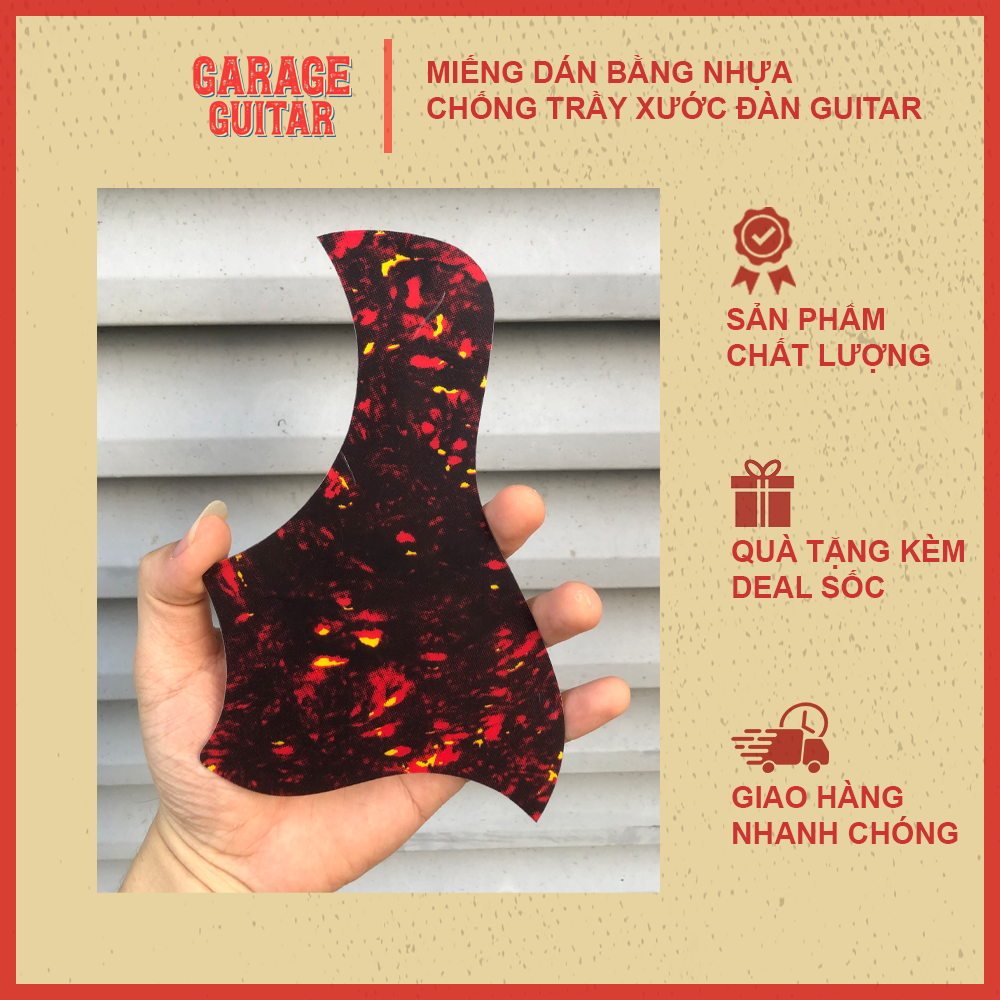 Miếng Dán Chống Trầy Xước Đàn Guitar các loại - Garage Guitar