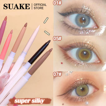 SUAKE Bút Kẻ Mắt Gel Bút Chì Màu Nâu Mềm Lâu Trôi Bút Kẻ Viền Màu Trang Điểm Mắt Mờ Không Thấm Nước