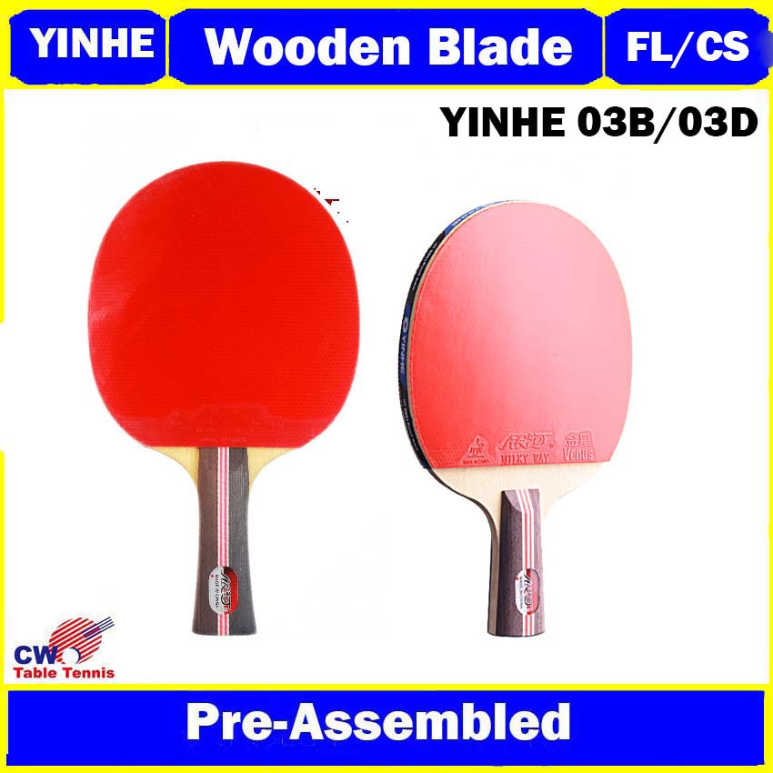 Table Tennis Rubber Yinhe Milky Way 955 Bend Long Pimple RED 1.0mm 