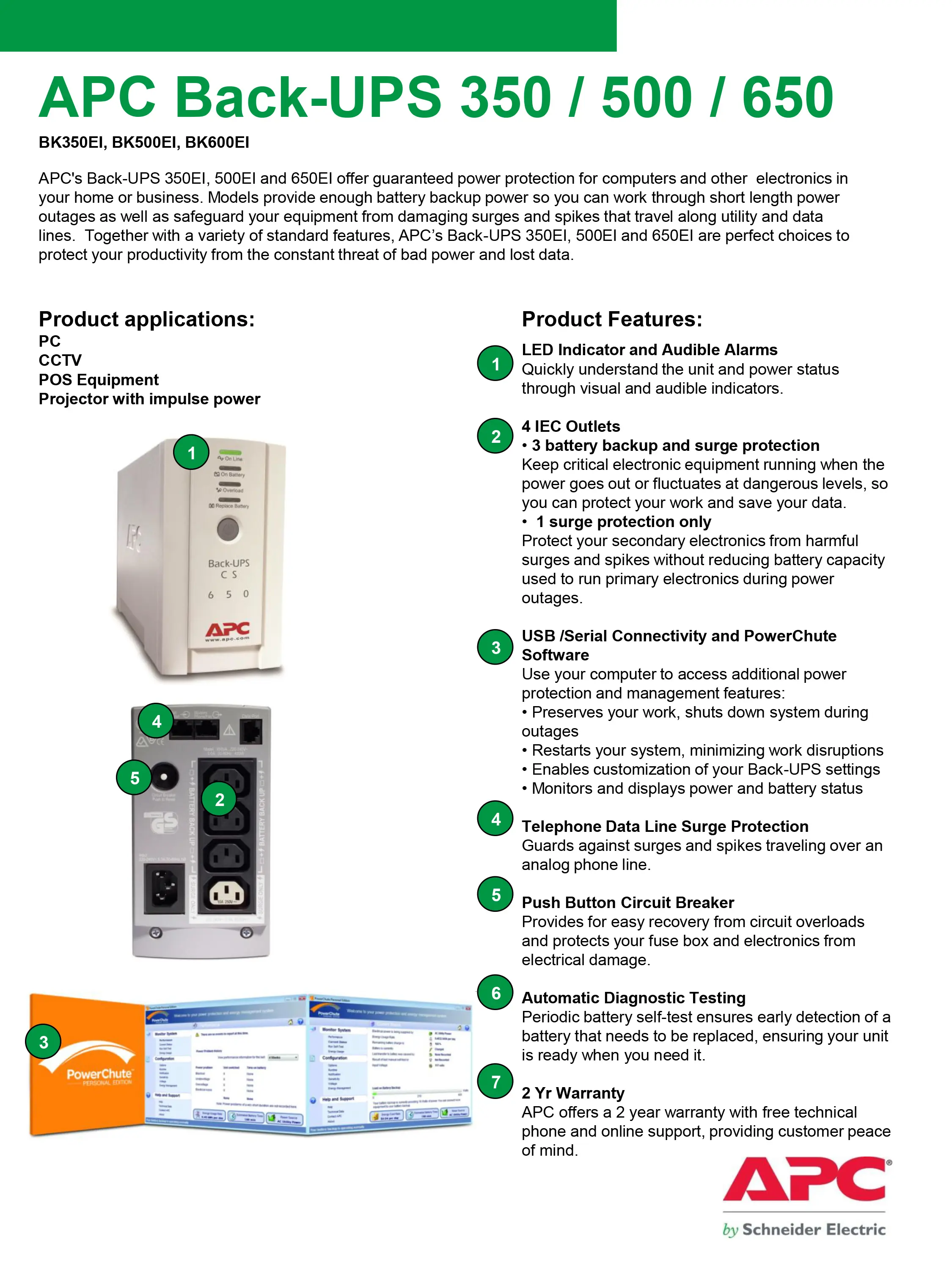 Apc Back Ups Cs 500va 300w Input 230v Output 230v Interface Port Db 9 Rs 232 Usb Bk500ei Lazada Singapore