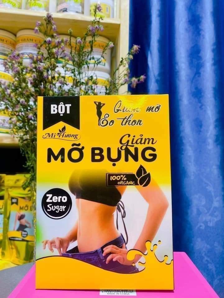 Bột uống ngũ cốc giảm mỡ BỤNG MỊ hương, dáng đẹp eo thon