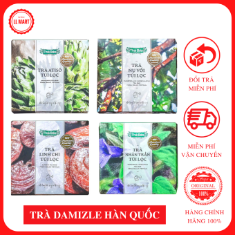 Trà Túi Lọc THÁI BẢO Atiso/Linh Chi/Nhân Trần/Nụ Vối 60 Tép Mẫu Pastel Hộp 120Gram