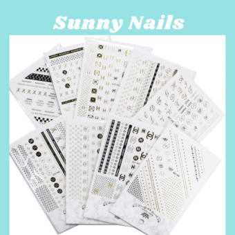 Miếng Dán Móng Tay 3D Nail Sticker Tráng Trí Thương Hiệu 2022