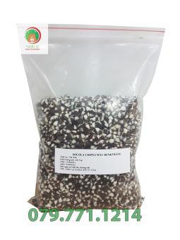 Socola chip 2 màu trắng đen Cacao Talk loại 1kg