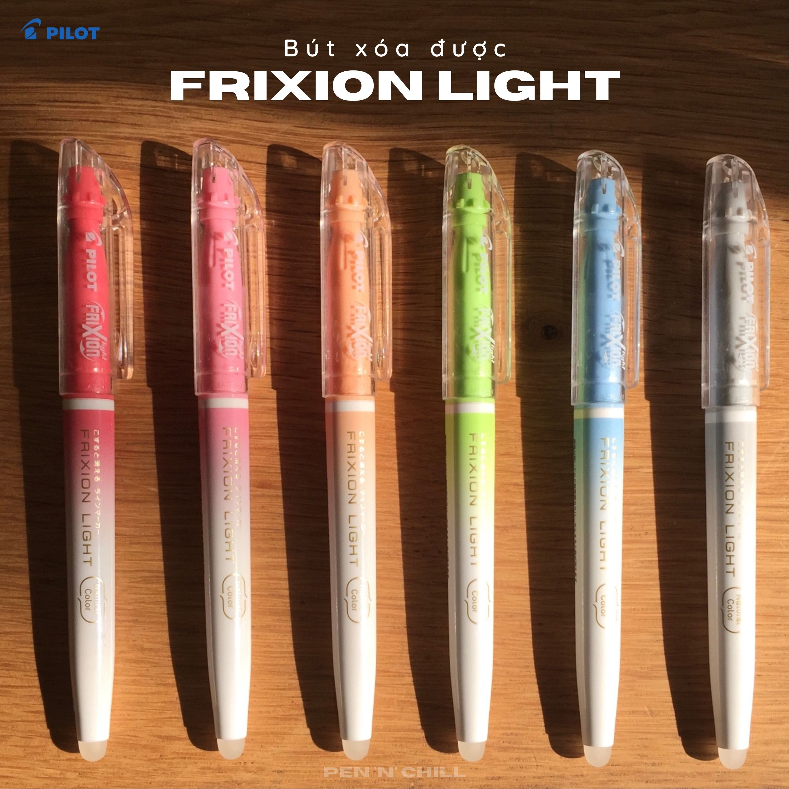 Bút Dạ Quang Highlight Xóa Được Pilot Frixion Light