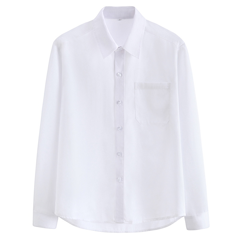 white button up shirt long sleeve