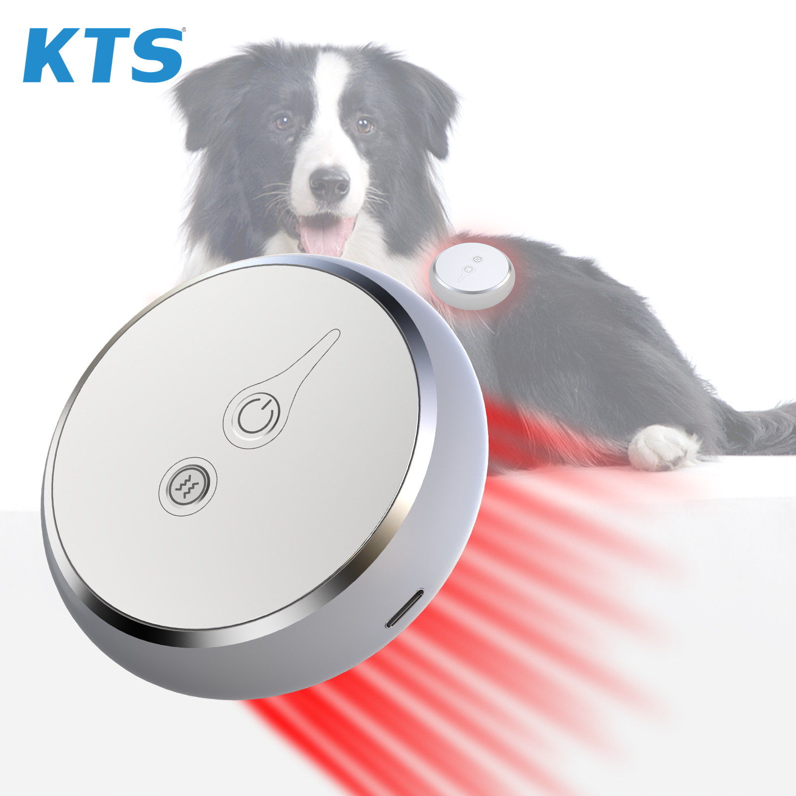 KTS Portable Red Light Therapy Apparatus for Pet Health Relief Pain and Promote Healing Three Use Modes Pet Massage Home Essential Massager Cold Laser Therapy Apparatus Easy to Carry Out ราคา 2,599 บาท*ส่งฟรี
