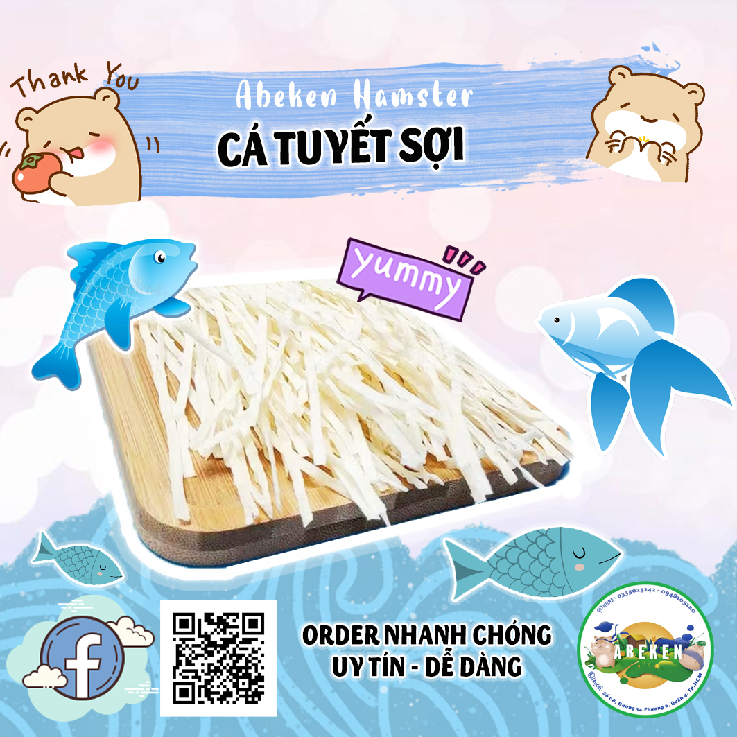 Cá sợi cho Hamster/ Sóc bay