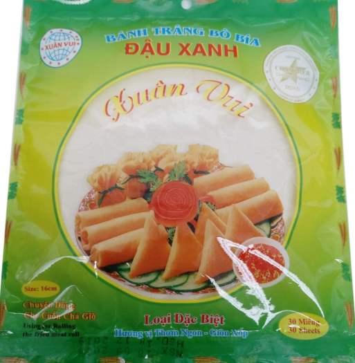 Bánh bía đậu xanh thơm ngon hiệu xuân vui
