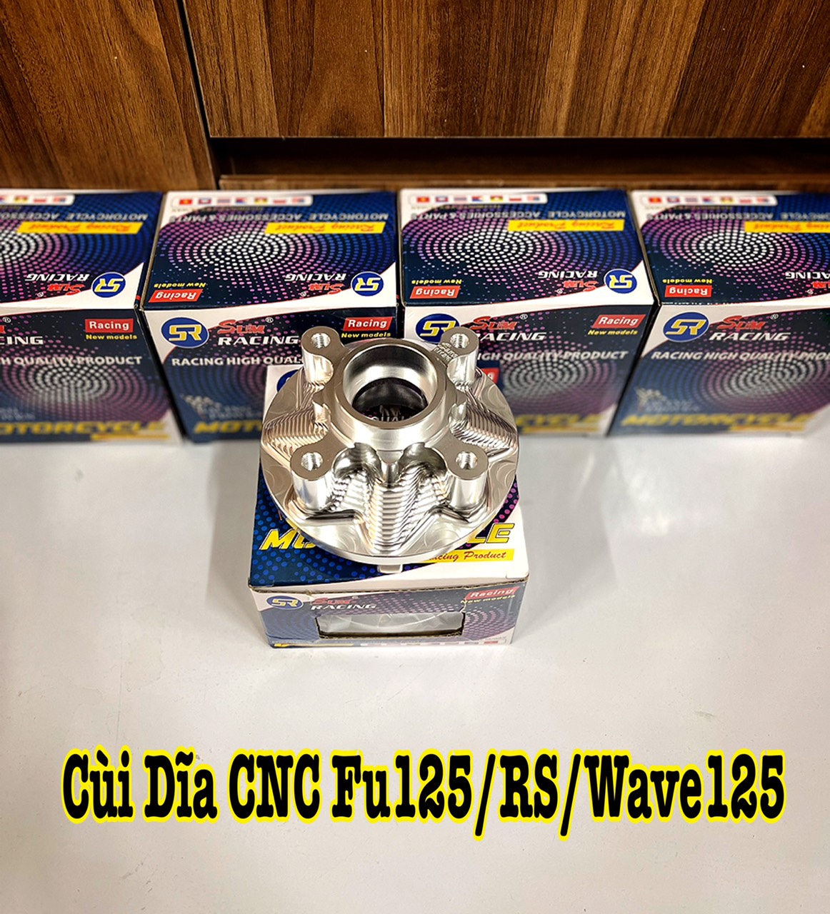Cùi dĩa cnc fu125, rs, wave 125