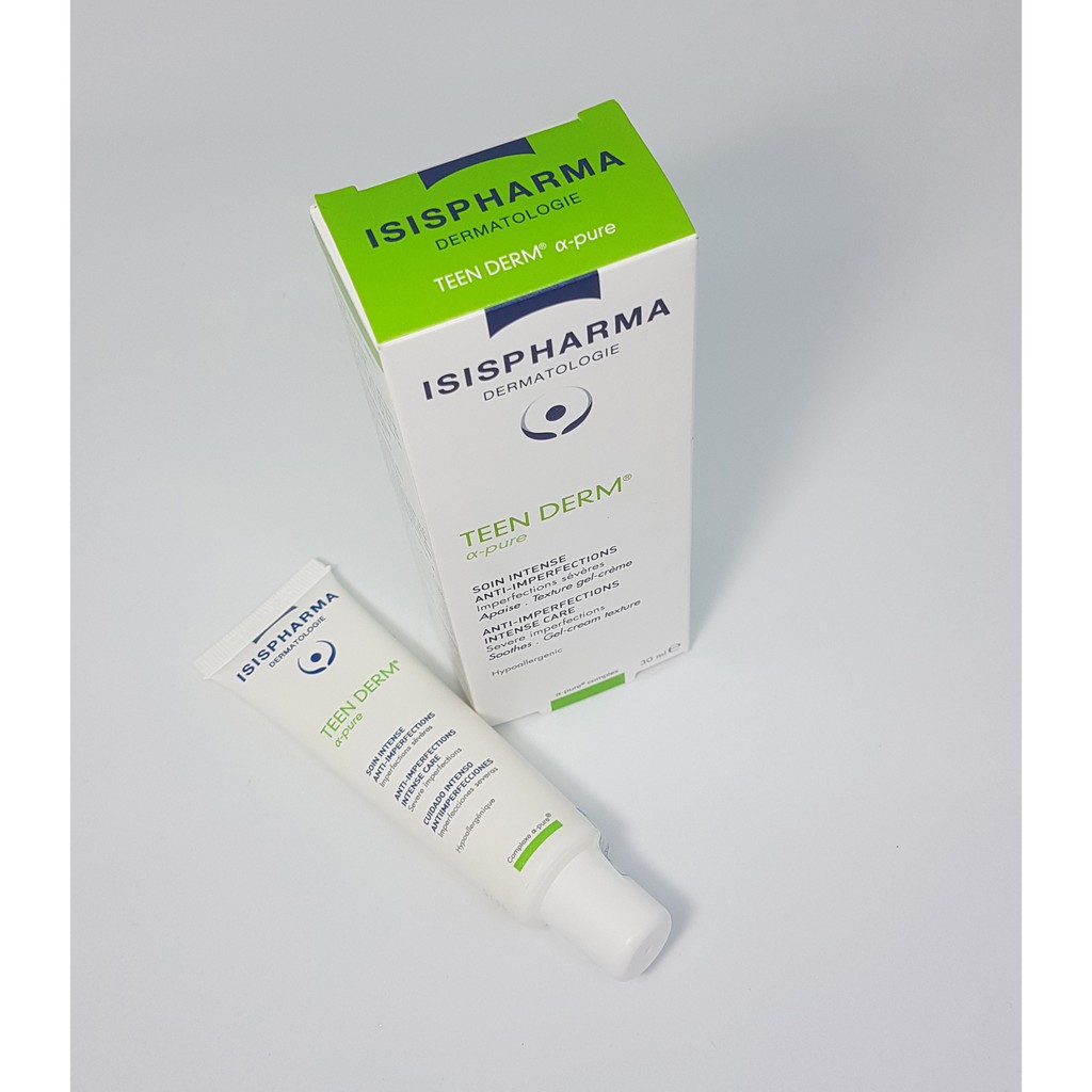 Teen derm alpha pure 30ml - kem bôi mụn thế hệ mới
