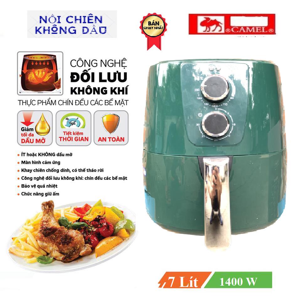 Nồi chiên không dầu dung tích 7 lít CAMEL Bảo hành 12 tháng