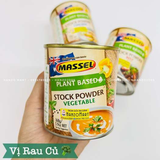 Bột Nêm Úc/Hạt Nêm Úc Massel Vị Gà/Rau Củ/Bò 168G