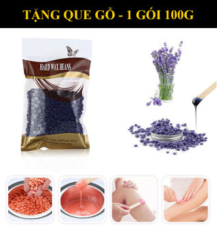 Wax lông - Sáp wax lông nóng hạt đậu 100g tẩy tế bào chết cho da lông mọc chậm hơn - Tẩy lông [GIÁ SỈ]