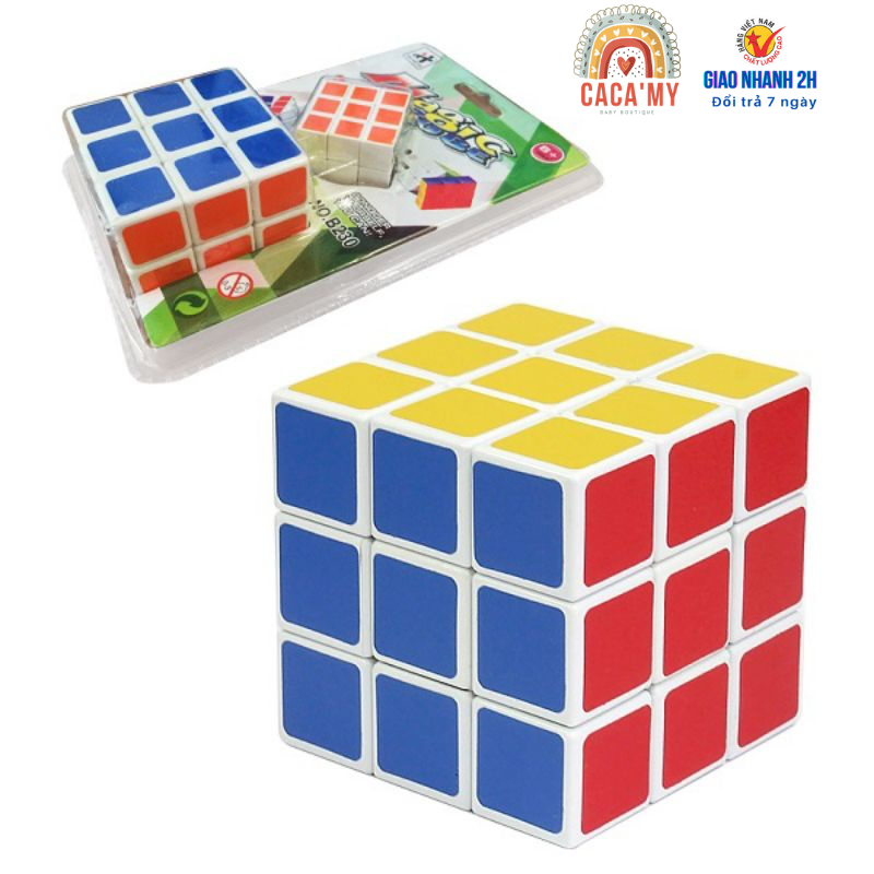 Đồ Chơi Khối Rubik 3x3 Hỗ Trợ Rèn Luyện Trí Não