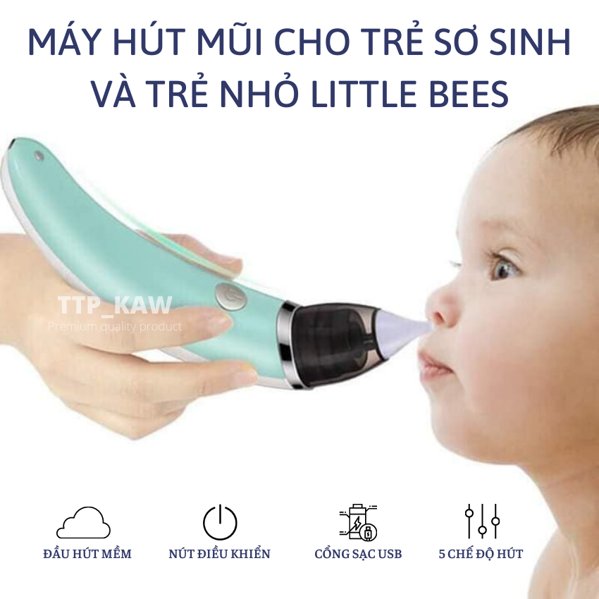 Máy hút mũi cho bé sơ sinh, Máy Hút Mũi Cho Bé Little Bee