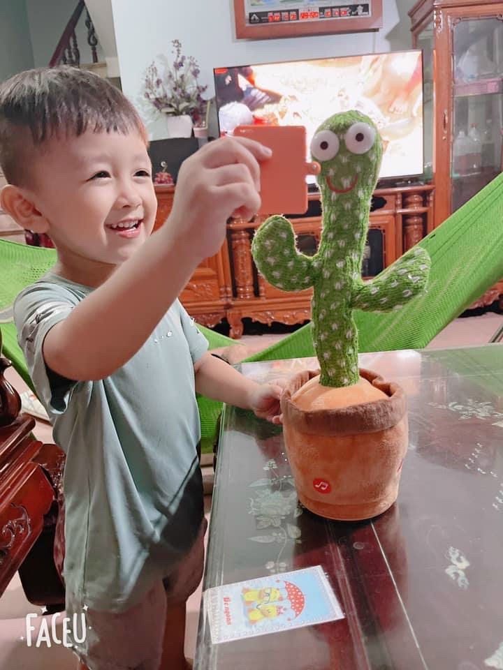 Xương rồng nhảy múa nhại tiếng có đèn , cây xương rồng nhảy múa biết nói phát nhạc 120 bài hát tiếng Việt - Anh
