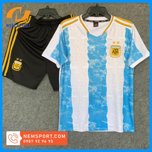 Quần Áo Bóng Đá Đội Tuyển Argentina Sân Nhà 2022