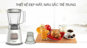 Máy xay sinh tố Philips HR2056 2L, sản phẩm như hình, đúng thông tin được mô tả, độ bền cao, chất lượng vượt trội