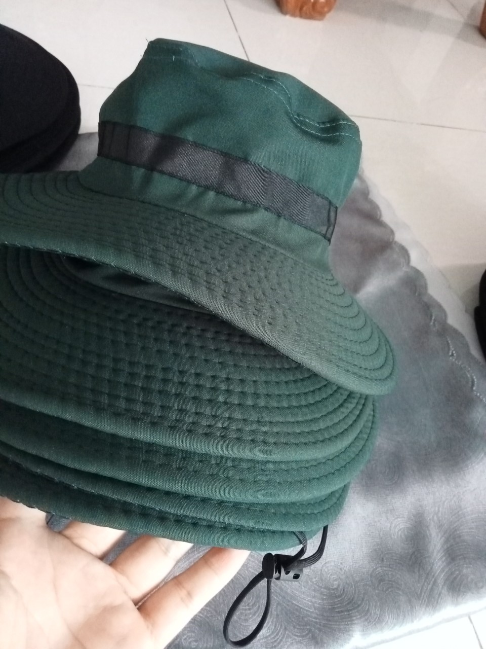 Nón tai bèo mùa hè xanh,vành rộng chống nắng tốt