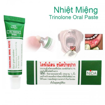 Kem Bôi Nhiệt Miệng Trinolone Oral Paste Thái Lan 5gr
