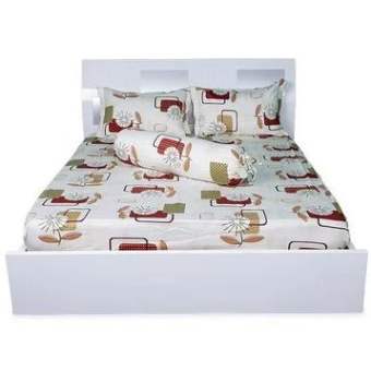 Bộ Ga Gối Cotton Thắng Lợi 120x200x20cm - Bộ Drap Gối Vải Cotton Thắng Lợi