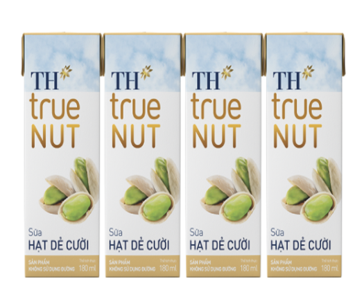 Combo 3 lốc (12 hộp) Sữa hạt dẻ cười TH true NUT 180ml
