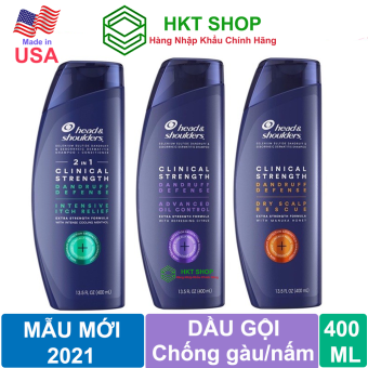 Dầu gội Head & Shoulders Clinical Strength mẫu mới 400ml - HKT Shop