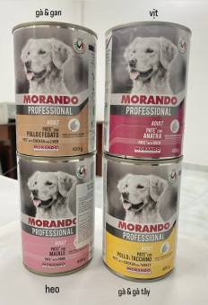 "Hoàn tiền đến 10%in Pate Morando cho chó thơm ngon 400gr