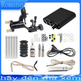 GOFT Bộ Máy Xăm Cho Người Mới Bắt Đầu, Máy Xăm Quay Chuồn Chuồn, Bộ Động Cơ Xăm Hình Bộ Kẹp Xăm Cho Người Mới Bắt Đầu Vĩnh Viễn