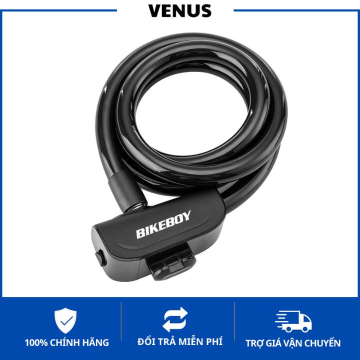 Khóa Xe Đạp Thể Thao , Khóa Chống Trộm Bằng Thép Bikeboy Hàng Cao Cấp