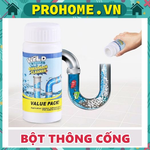 Bột Thông Cống Thần Thánh Wild Tornado 110g