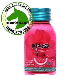 3 hộp kẹo Play dưa hấu Thái Lan