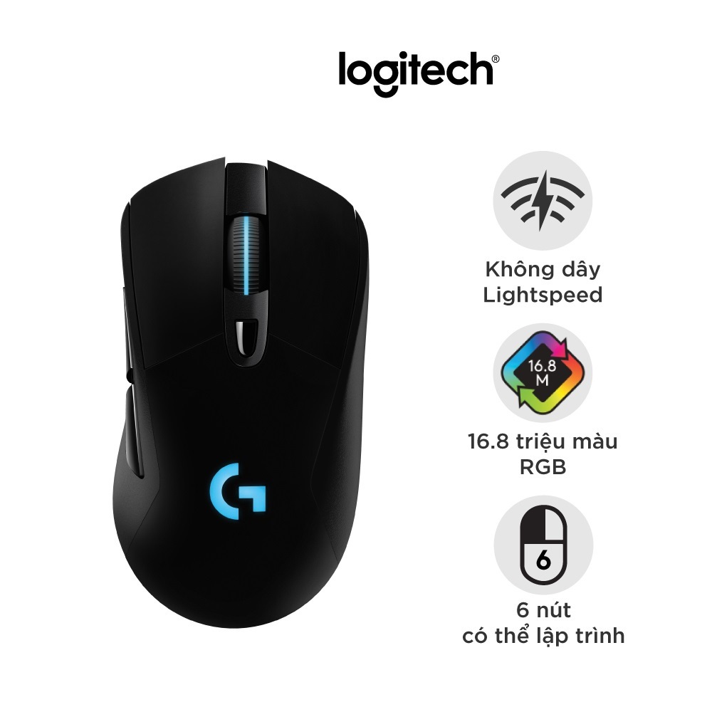 Chuột chơi game không dây logitech g703 lightspeed wireless nguyên seal, chuột không dây máy vi tính gaming logitech g703 led rgb mouse chuột văn phòng game thủ chuyên game